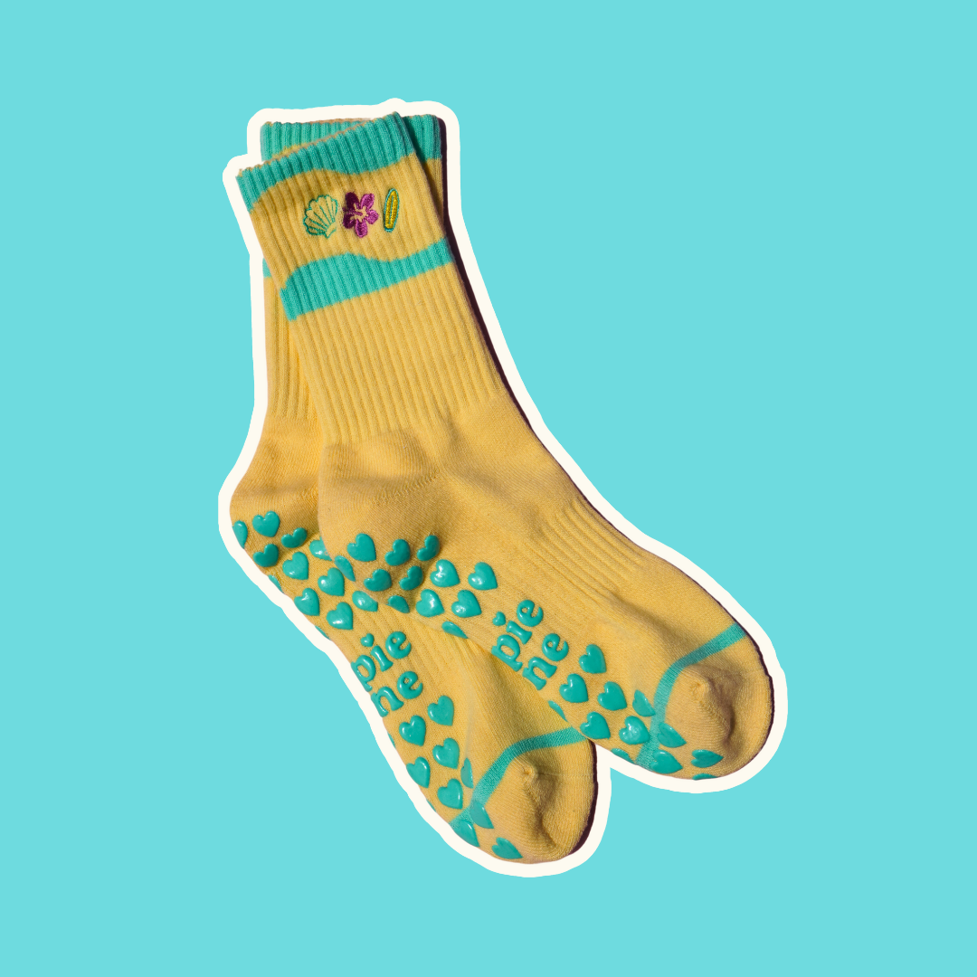 Calcetines de pilates Wave Crew