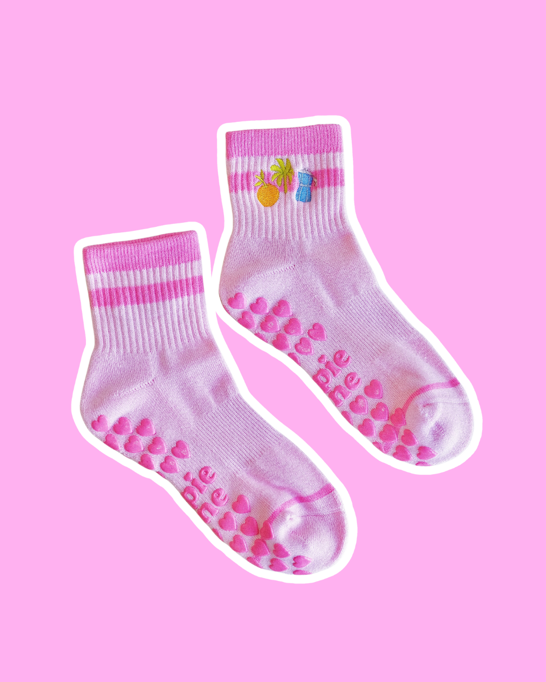 Love From FL Pilates Socks
