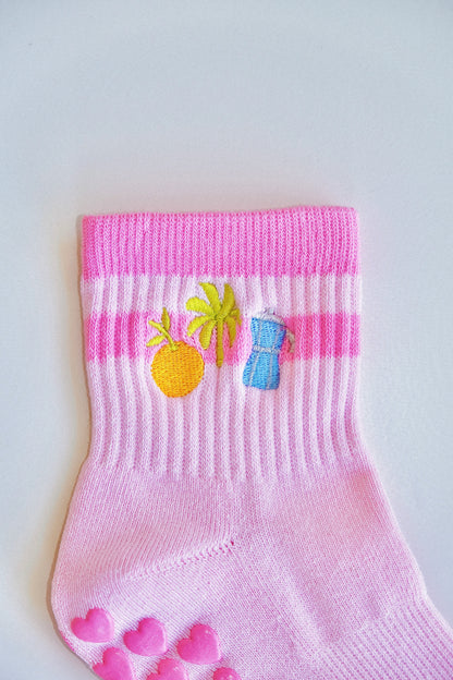 Love From FL Pilates Socks